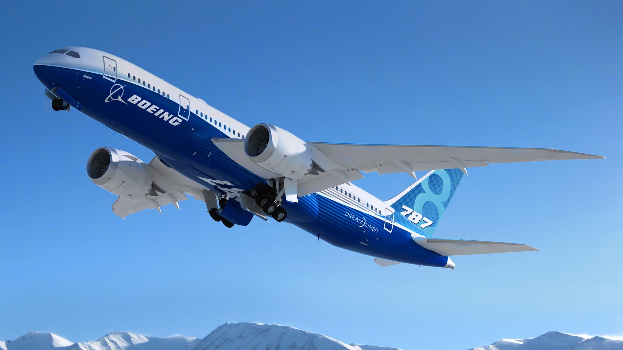 Boeing 787, the aircraft used our prediction maintenance model